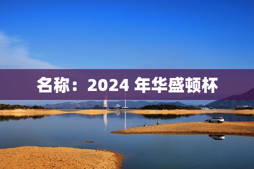 名称：2024 年华盛顿杯