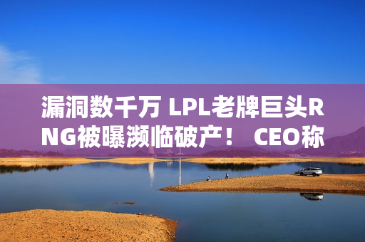 漏洞数千万 LPL老牌巨头RNG被曝濒临破产！ CEO称靠粉丝回血