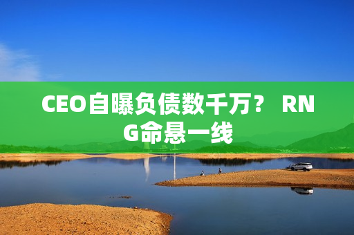 CEO自曝负债数千万？ RNG命悬一线