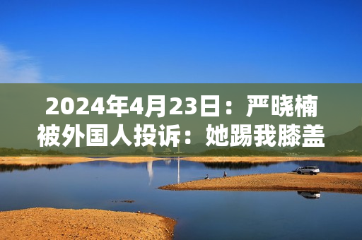 2024年4月23日：严晓楠被外国人投诉：她踢我膝盖三脚 最后我打了她#.