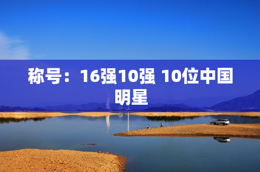 称号：16强10强 10位中国明星