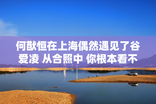 何猷恒在上海偶然遇见了谷爱凌 从合照中 你根本看不出两人相差10岁 何猷恒的娃娃脸看起来很孩子气