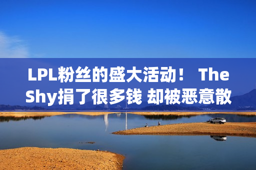 LPL粉丝的盛大活动！ TheShy捐了很多钱 却被恶意散布谣言 结局很圆满